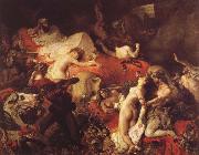 Eugene Delacroix, Sardanapalus-dod